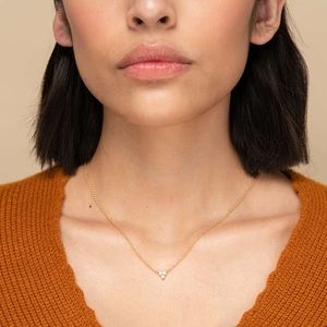 Mejuri Lotus Necklace